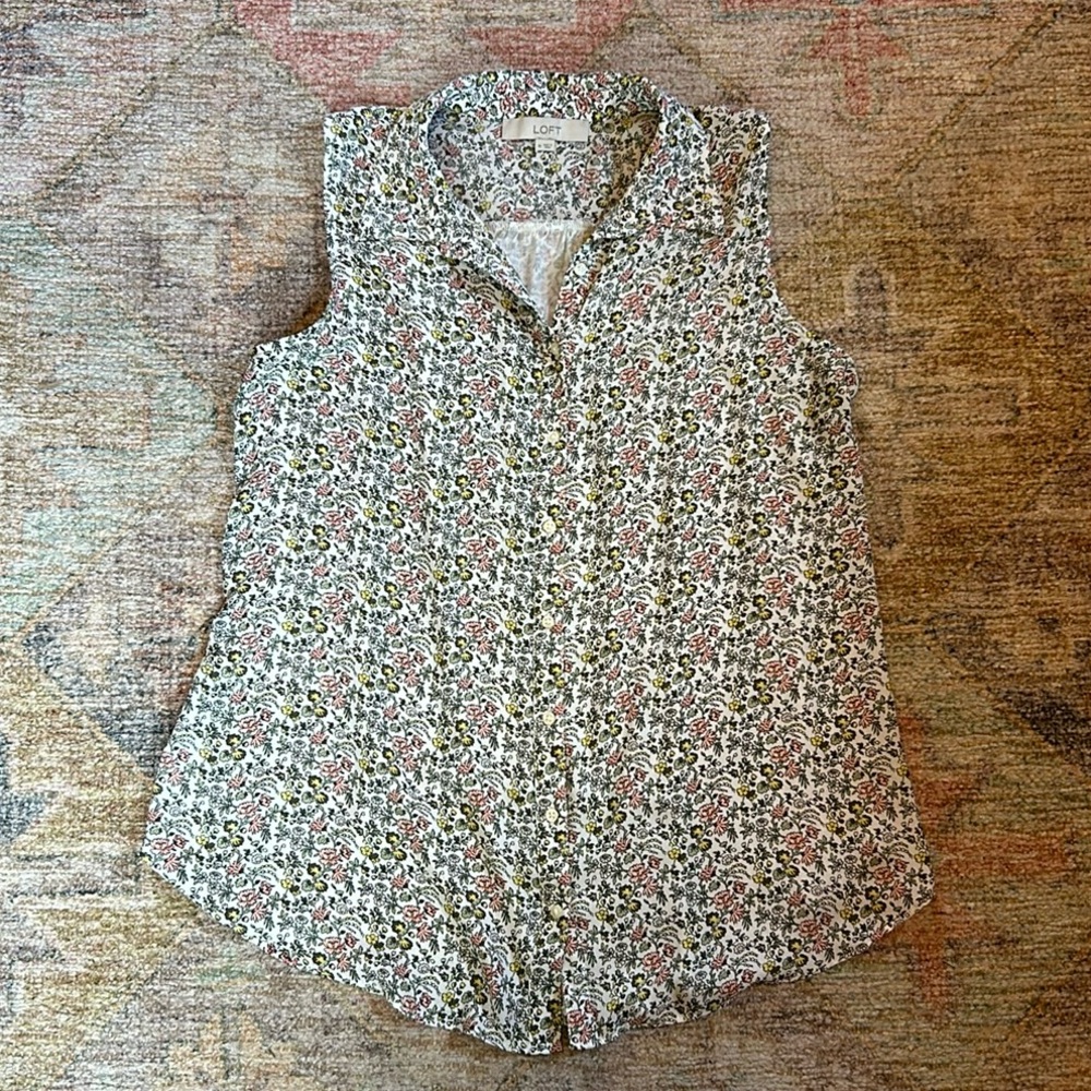 Floral Loft Tank